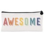 Awesome Linen Pencil Case - Image 2