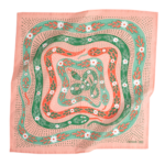 Pink Snakes No. 69 Hemlock Bandana