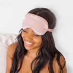Satin Eye Mask in Micro Dot