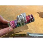 Sage Rainbow Chakra w/ Crystal - Image 2