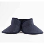 Ultrabraid Large Brim Visor Hat in Navy - Image 2